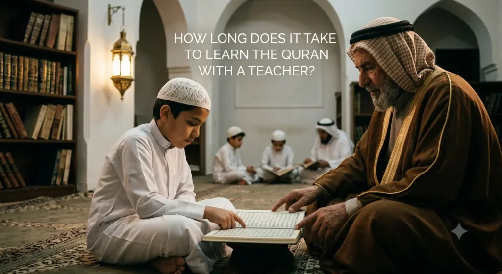 How Long Does It Take to Learn the Quran with a Teacher?