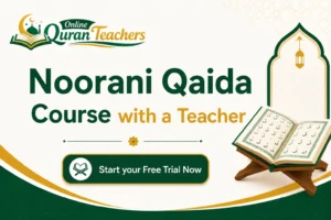 Noorani Qaida Course with a Teacher