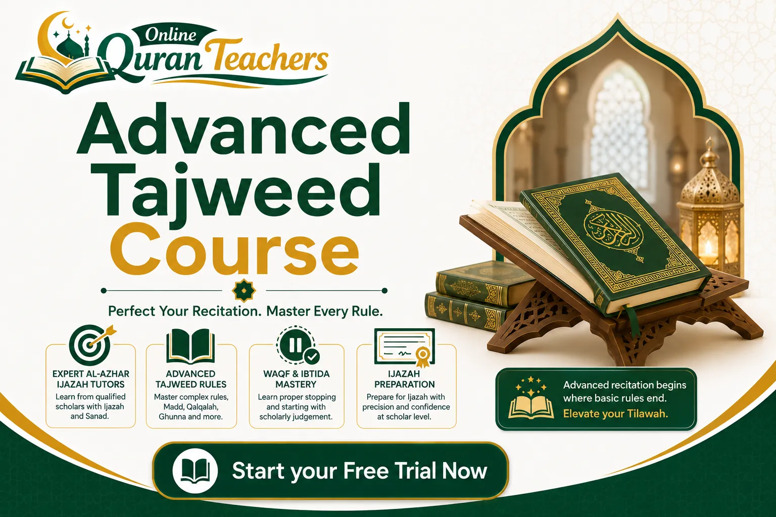 Advanced Tajweed Course